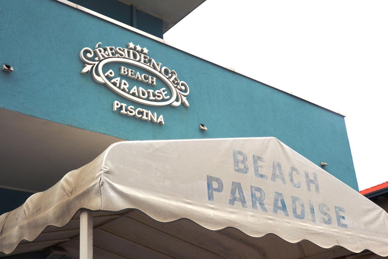 Residence Beach Paradise Римини Екстериор снимка